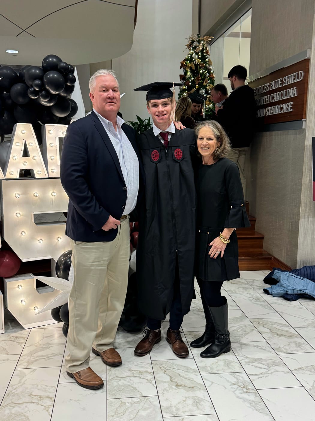 Ben at Darla Moore graduation